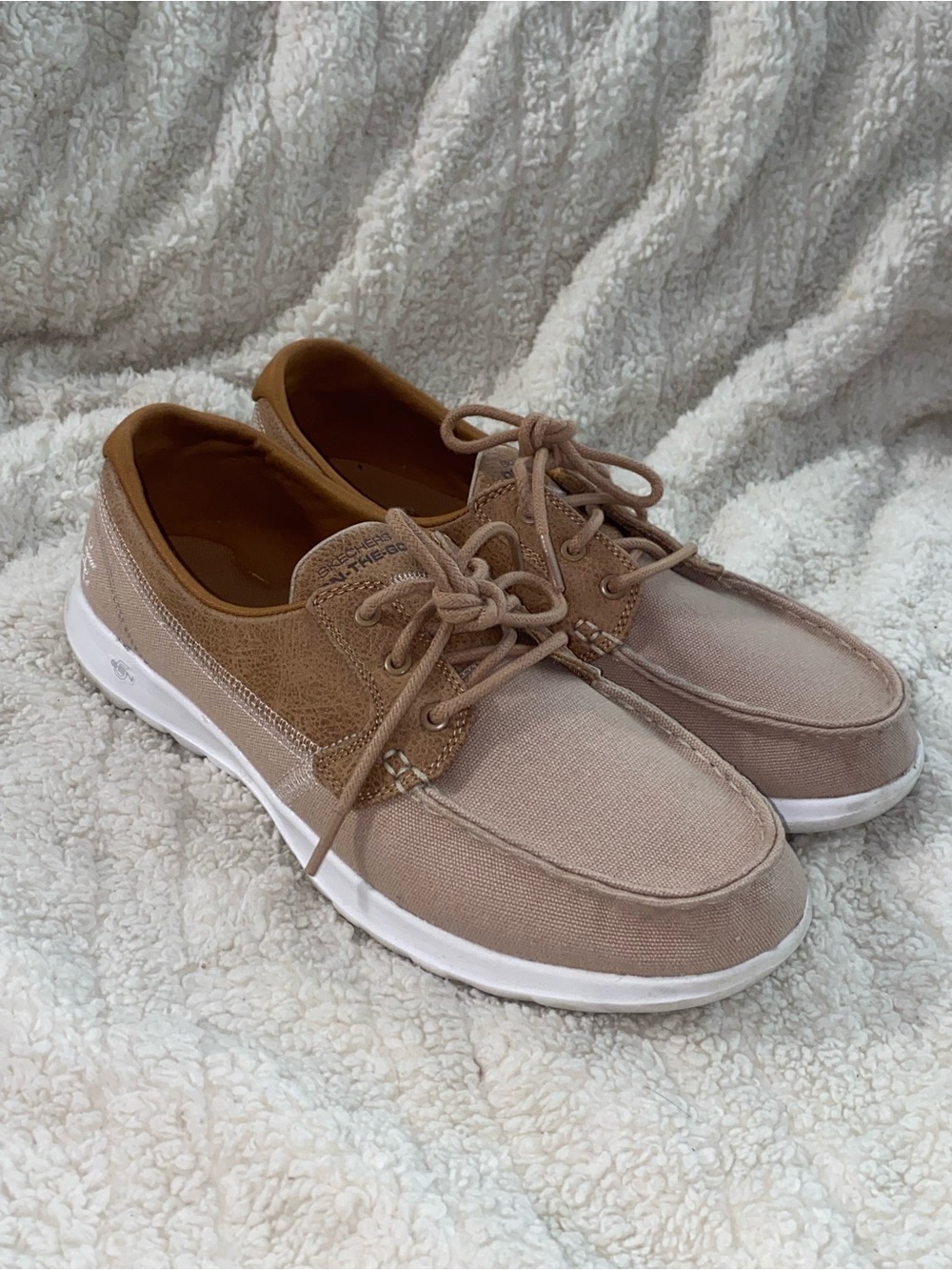 Skechers Women's Hands Free Slip-ins On-the-go Flex Radiant  Sandy Taupe 10